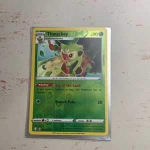 Pokémon Card THWACKEY